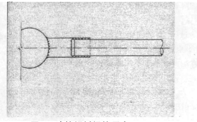 Welding diagram of connecting steel plate