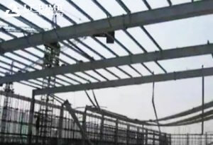 Instability of steel structure 