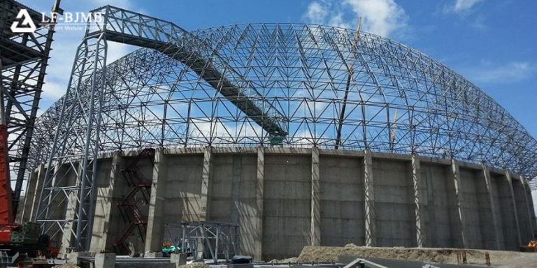 Prefabricated Space Frame Dome Silo Storage Roof System | China space ...